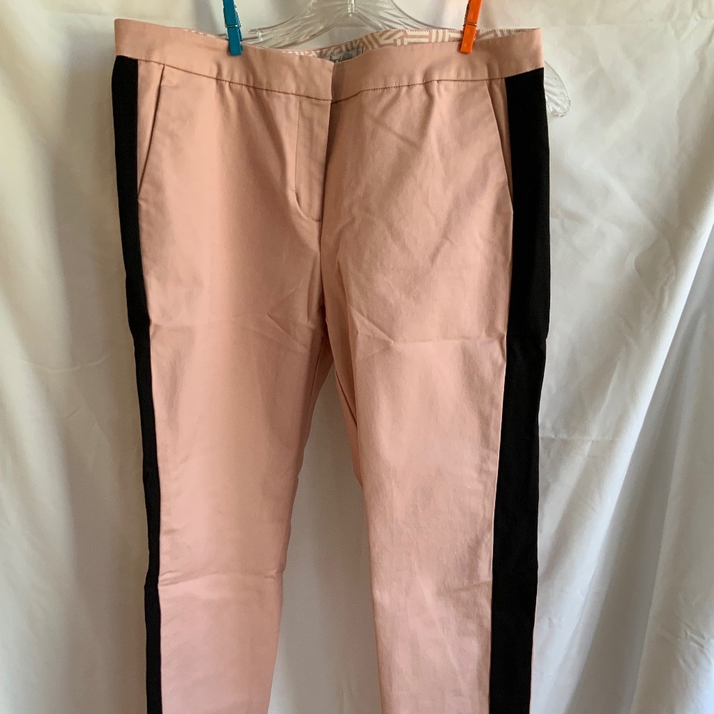 Boden Richmond cropped pants - side stripe - US 10P/UK 14P